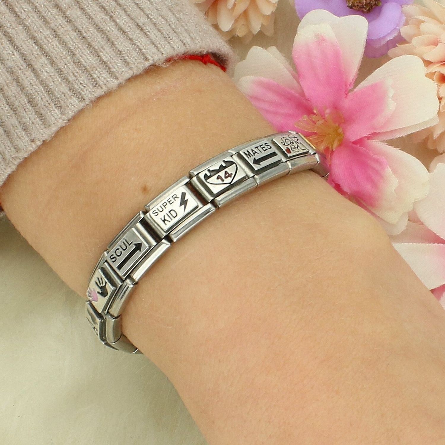 Nomination - Link 925 Silver 'SUPER KID' 330208 33 biżuteria nomination nomination zawieszki nomination baza.jpg